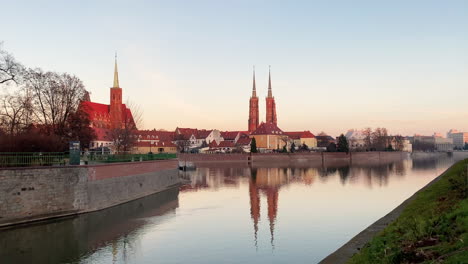 distant view of the iconic cathedral of st