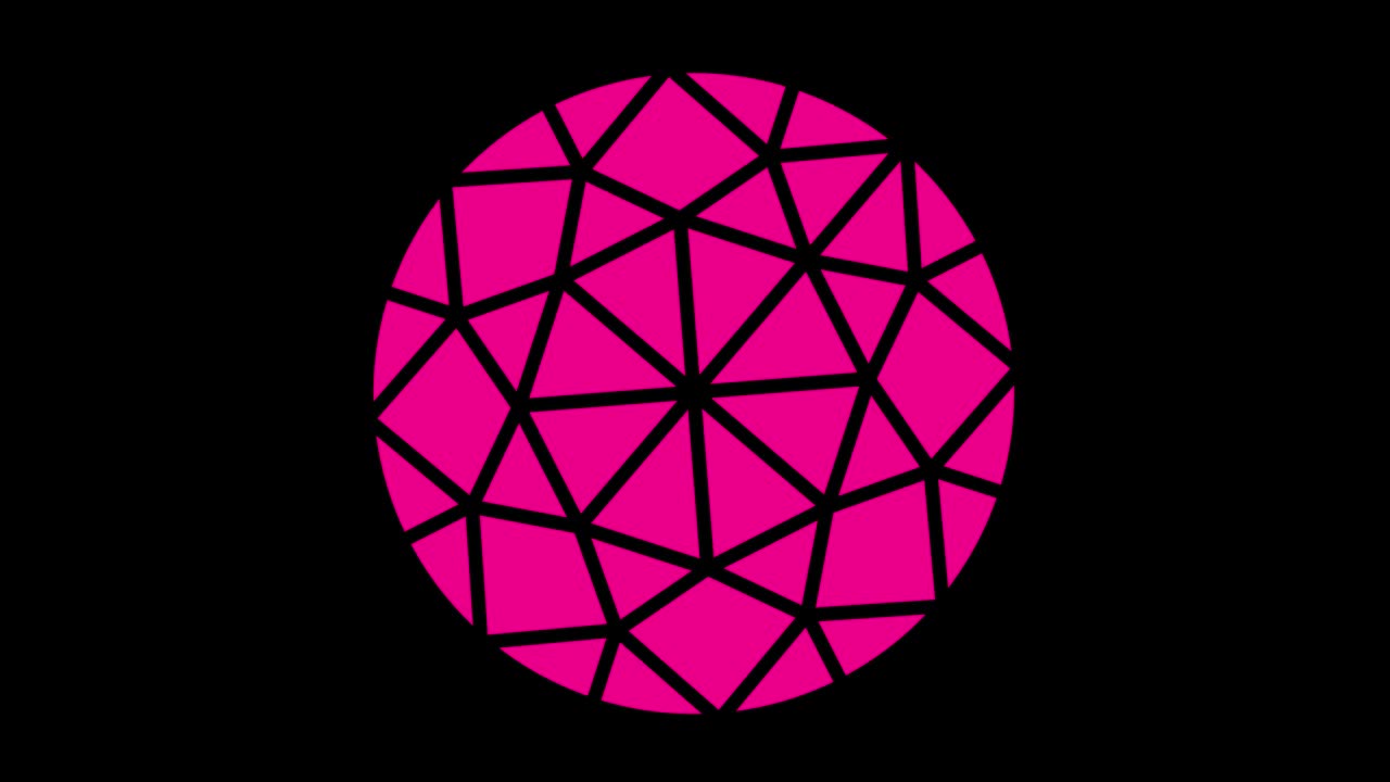 modelo de video 4k con efecto estroboscópico e hipnótico, en formato de video 16: 9.