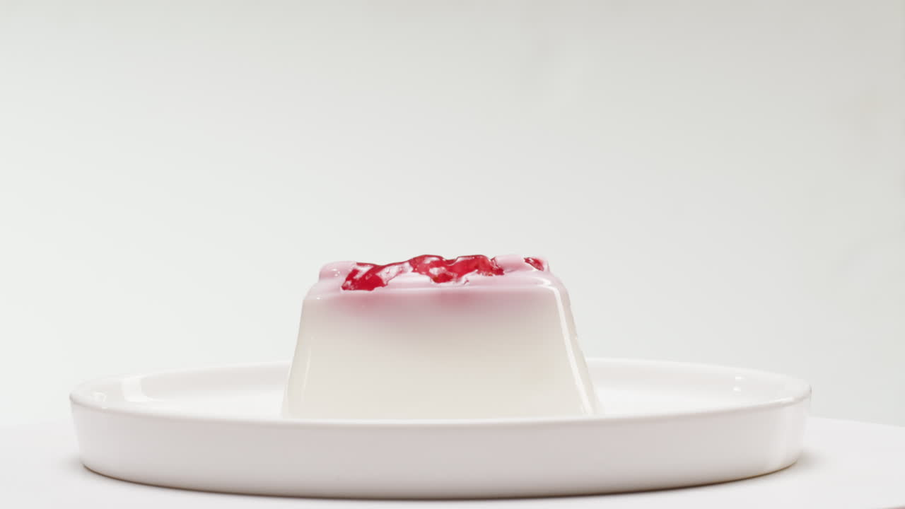 Panna Cotta with Pomegranate