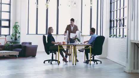 creatives at work in the office