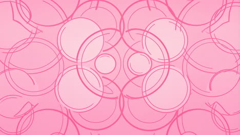 fondo con patrón de círculo rosado