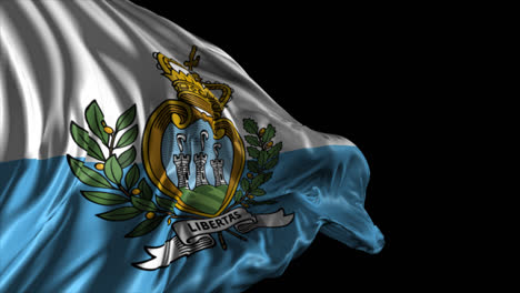 san marino flag