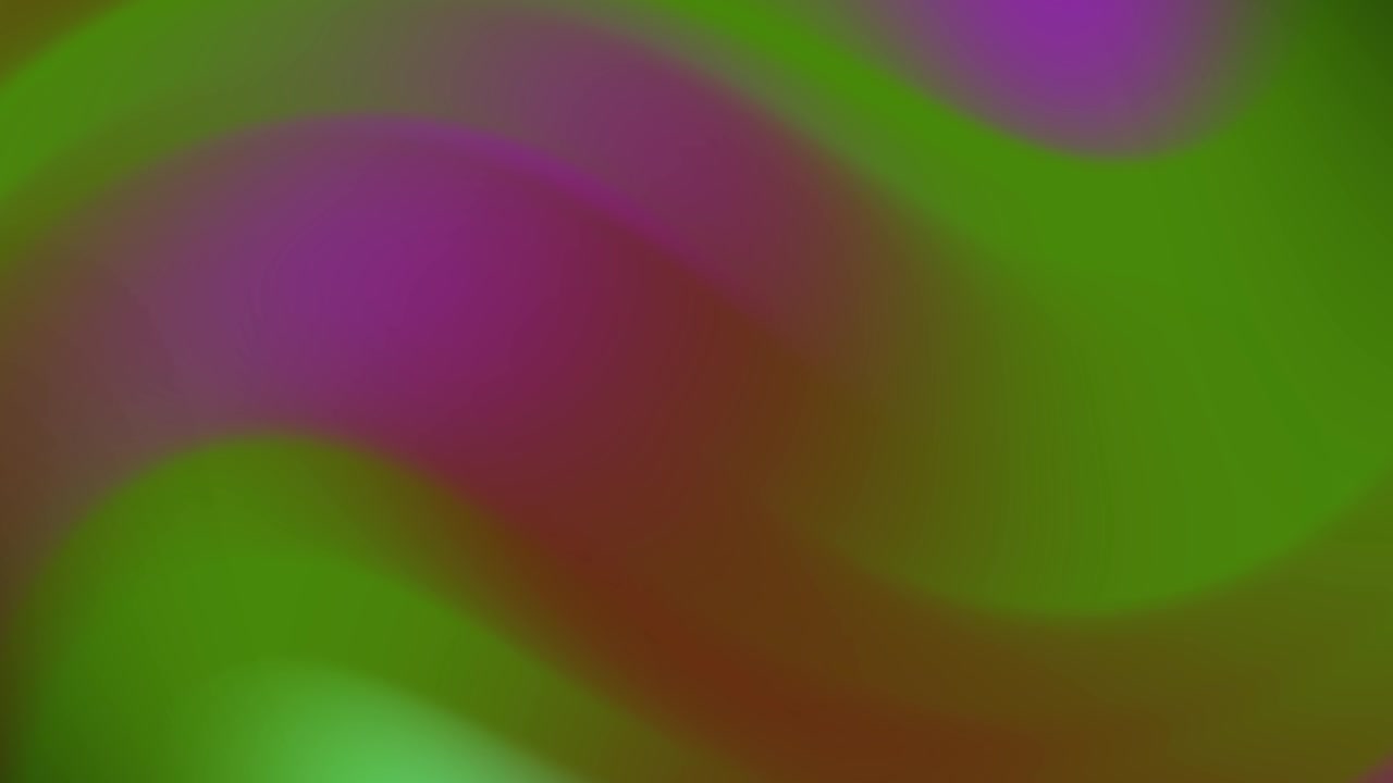 Vibrant Green and Magenta Liquid Gradient Abstract Background