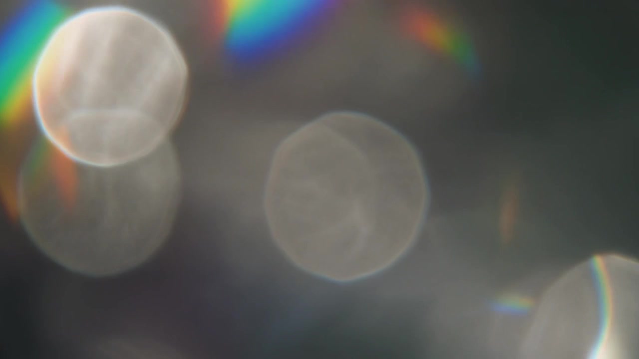 Abstrakt ljusläckage och bokeh-överlagringseffekt