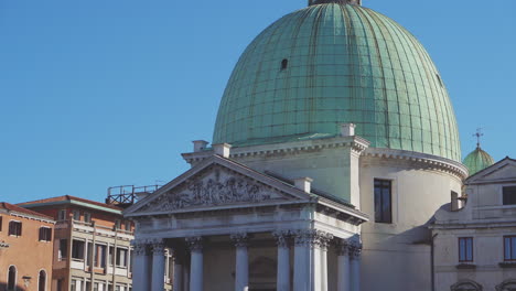 architectural detail of a venetian dome