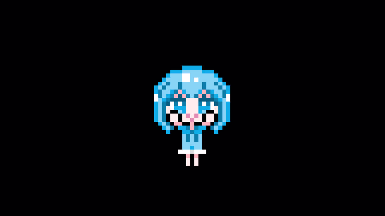 Pixel girl 01 Raise both hands Looping animation. 1080p (2).mov