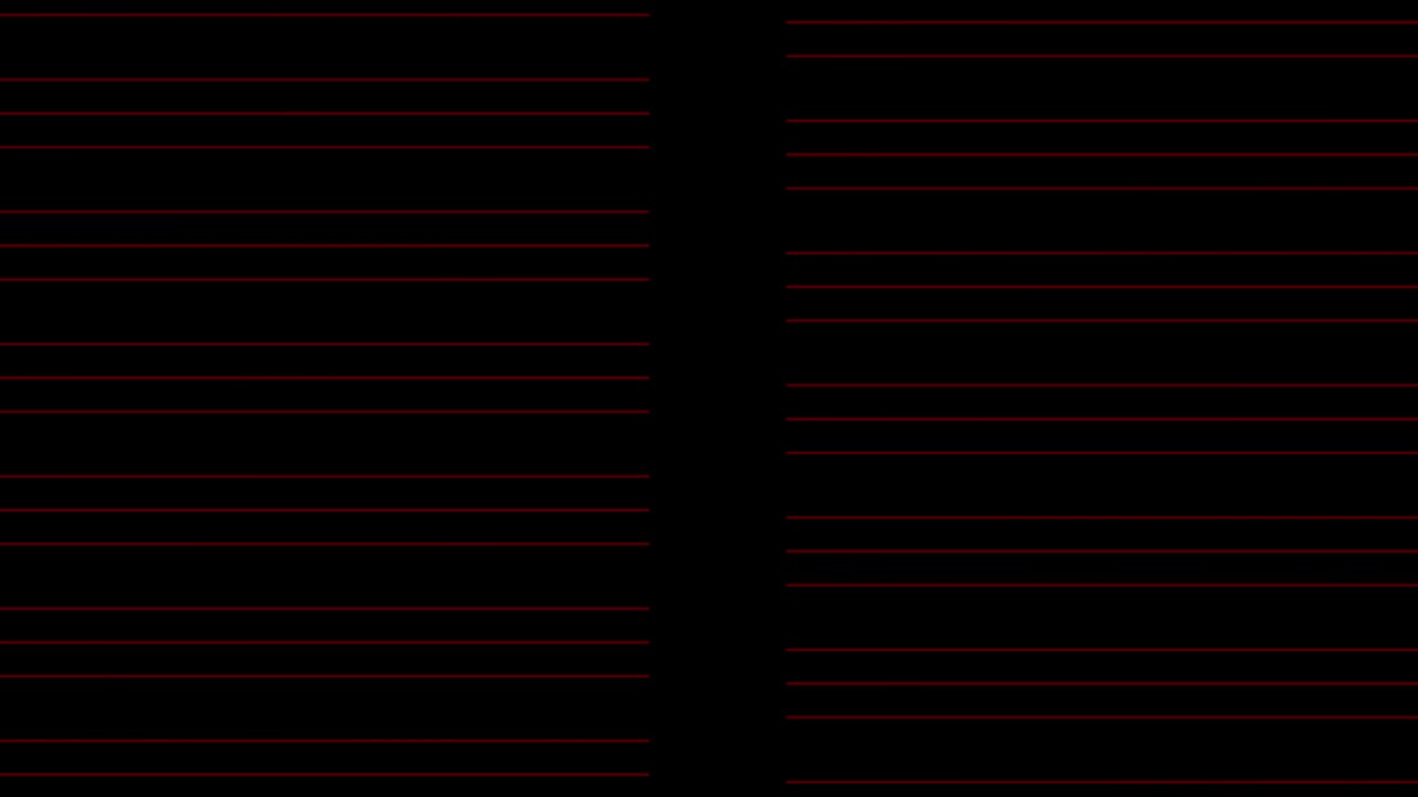 animación compuesta por rayas de colores intersectadas.