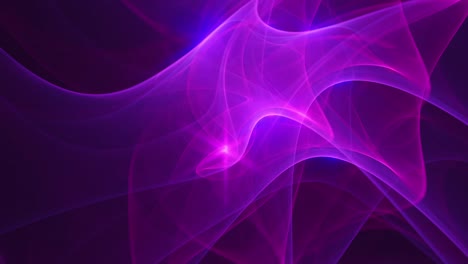 Plasma-neon-light-energy-aurora-looping---purple-violet-dreams---futuristic-minimalism-abstract-background-video-animation