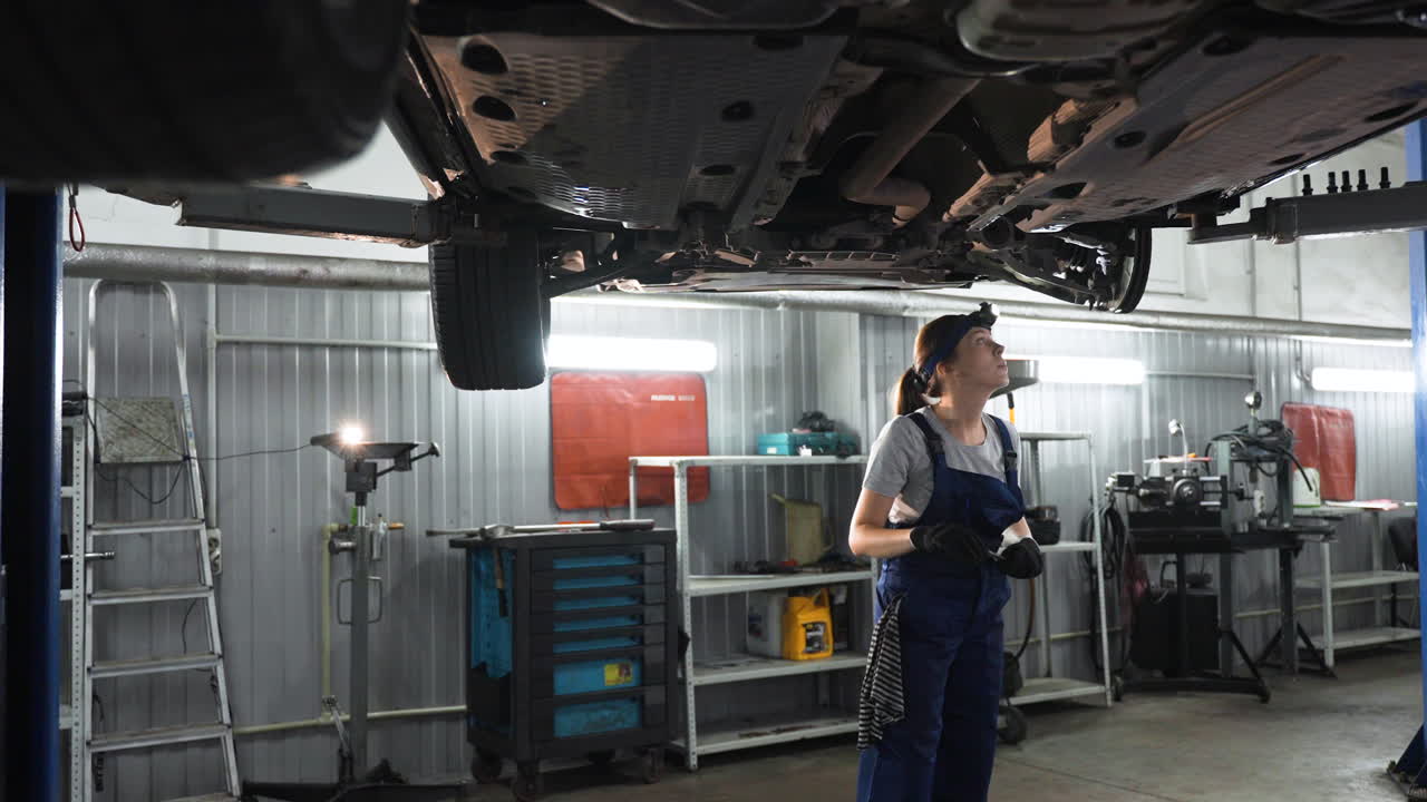 작업장의 기계공