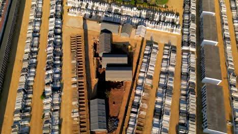 Overhead Orbital Shot of Pico Reja Mass Grave in Seville's Cemetery of San Fernando