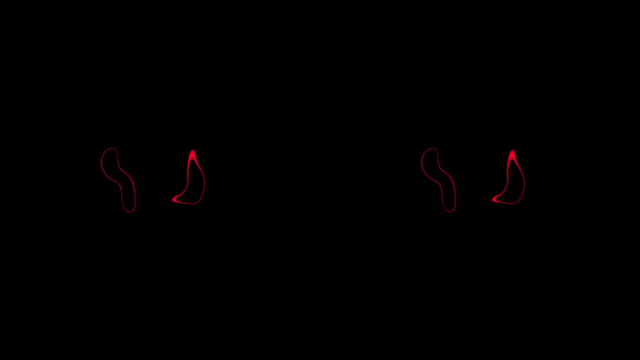왜곡된 서클 스프레드 루프 애니메이션 모션 그래픽