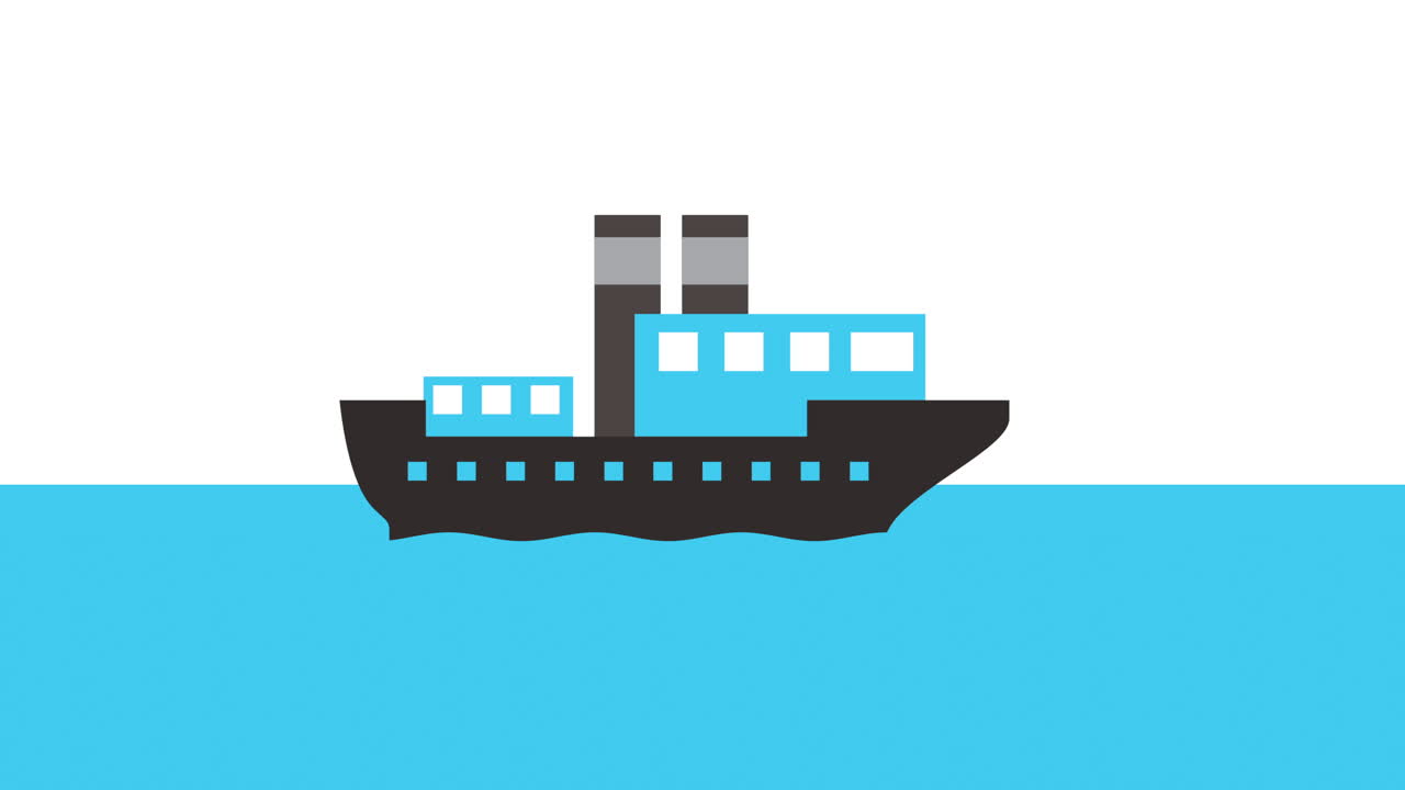 해상에서 선박 수송