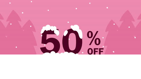 winter sale 50% off