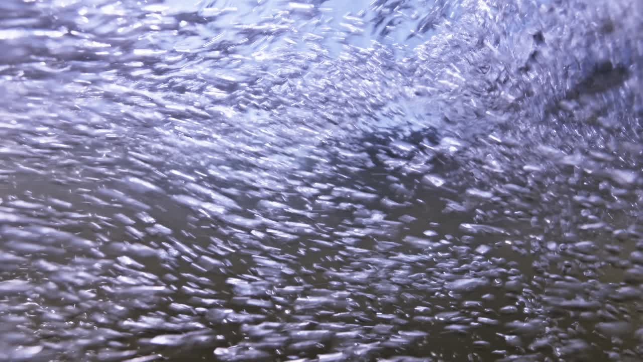 추상적인 물 거품