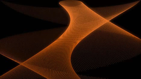 orange color dot shape pattern animation motion graphics