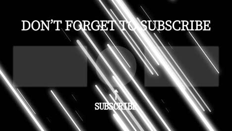 object lighting end card ending screen motion graphics