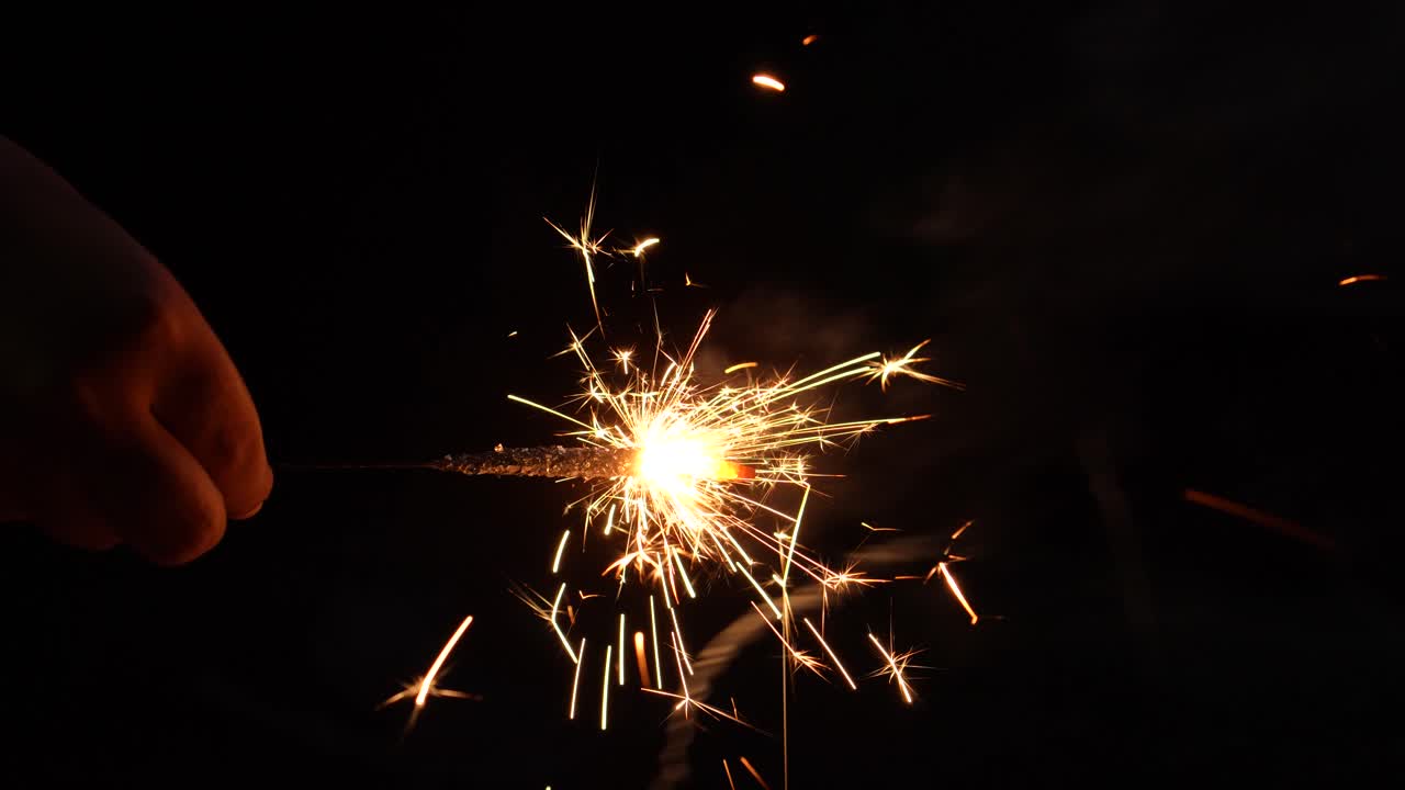 Different types of firecrackers are being burned during Diwali