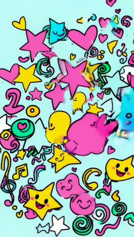 cute cartoon doodle design