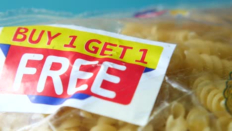 buy one get one free pasta deal