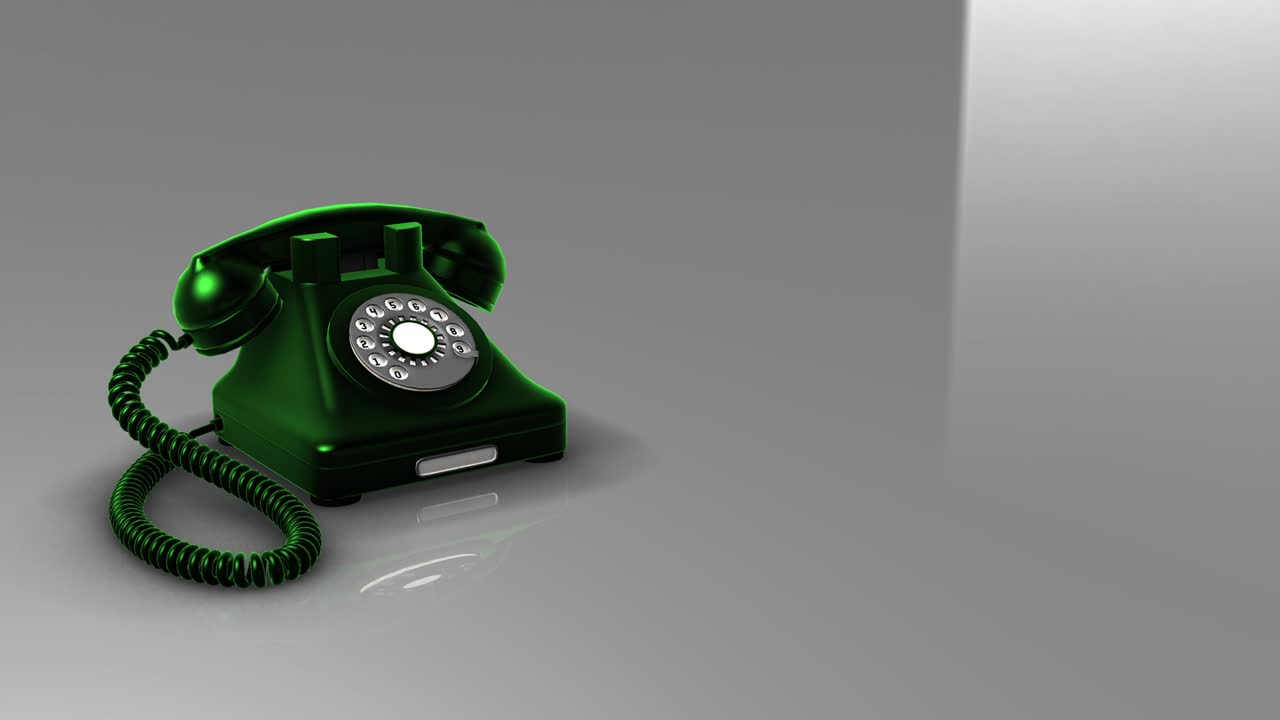 número de teléfono verde - rotación sx