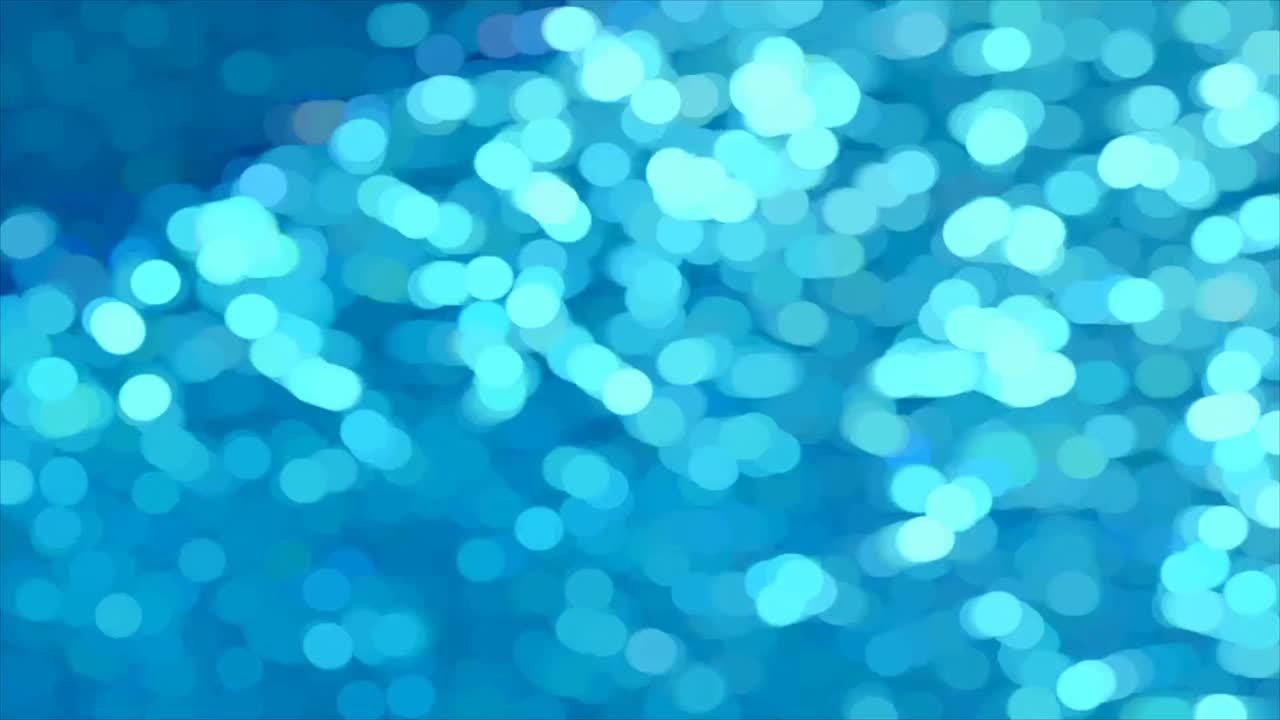 Sfondo astratto con luci bokeh blu scintillanti