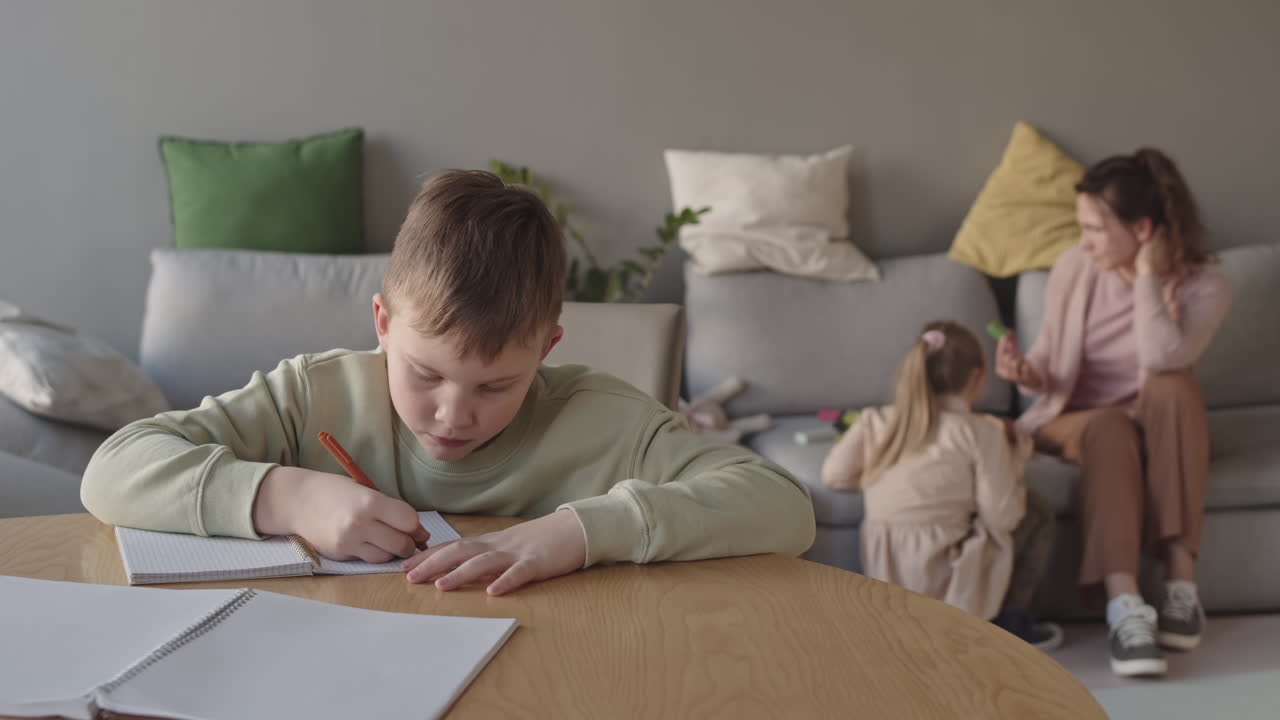 Family Home Study Time