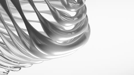 grey-Abstract-ink-on-surface-seamless-loop-swirl-spinning-on-white-background