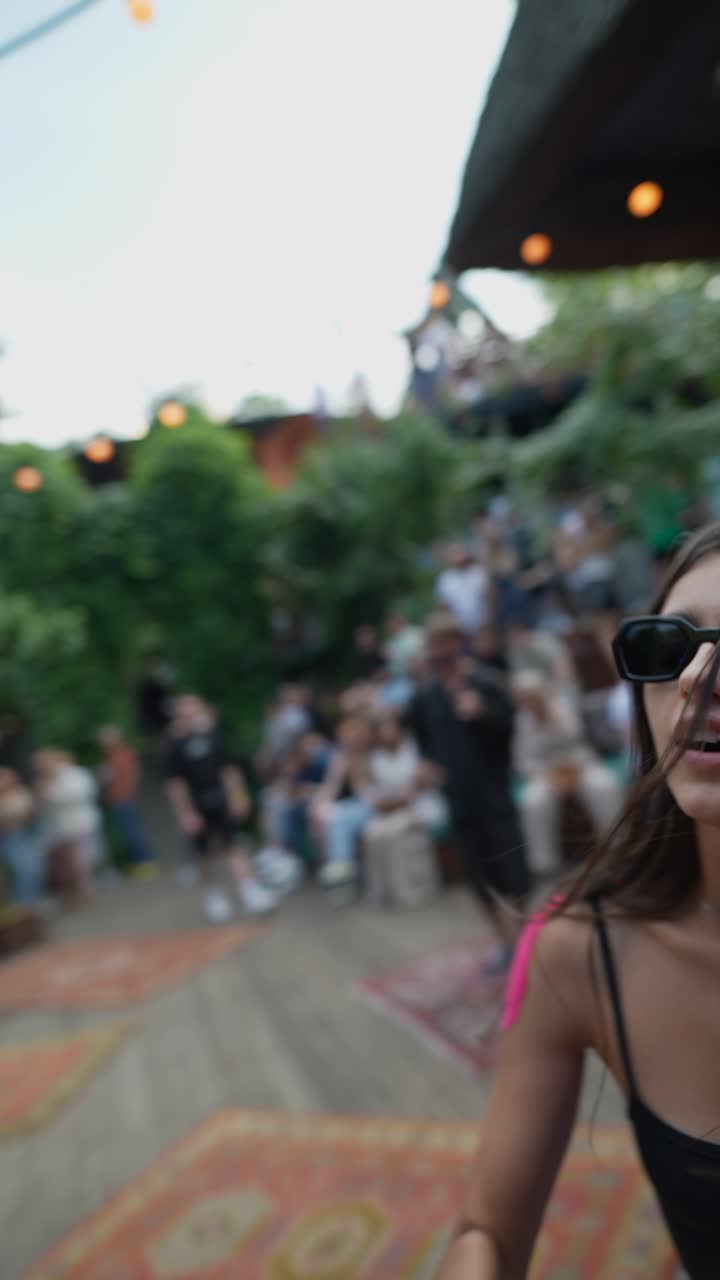 fiesta al aire libre