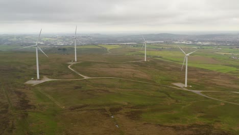 A-group-of-wind-turbines-on-a-hill