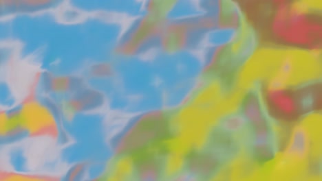 animación abstracta color suave ondulado