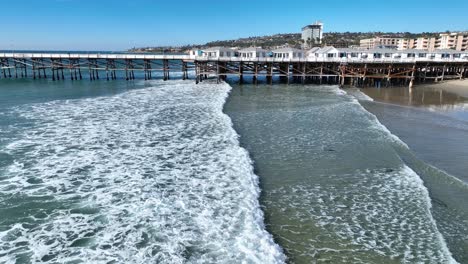 scenic wave at pacific beach in san diego united states