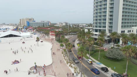 Leute,-Die-Spring-Break-In-Clearwater-Beach,-Florida-Genießen