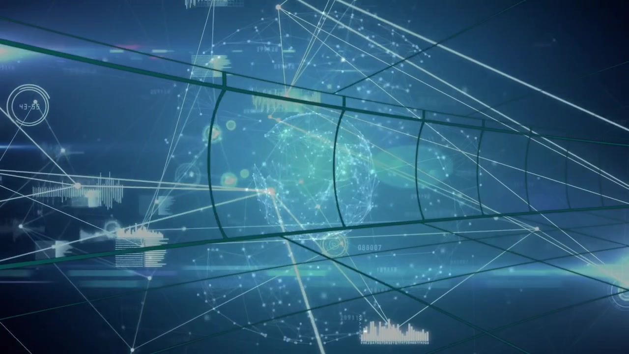 Digital Data Tunnel with Global Network Connections