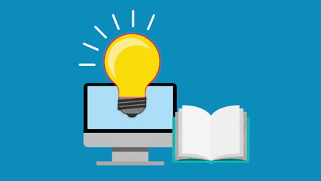 diseño de educación a distancia, animación de video