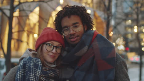 couple portrait in the city