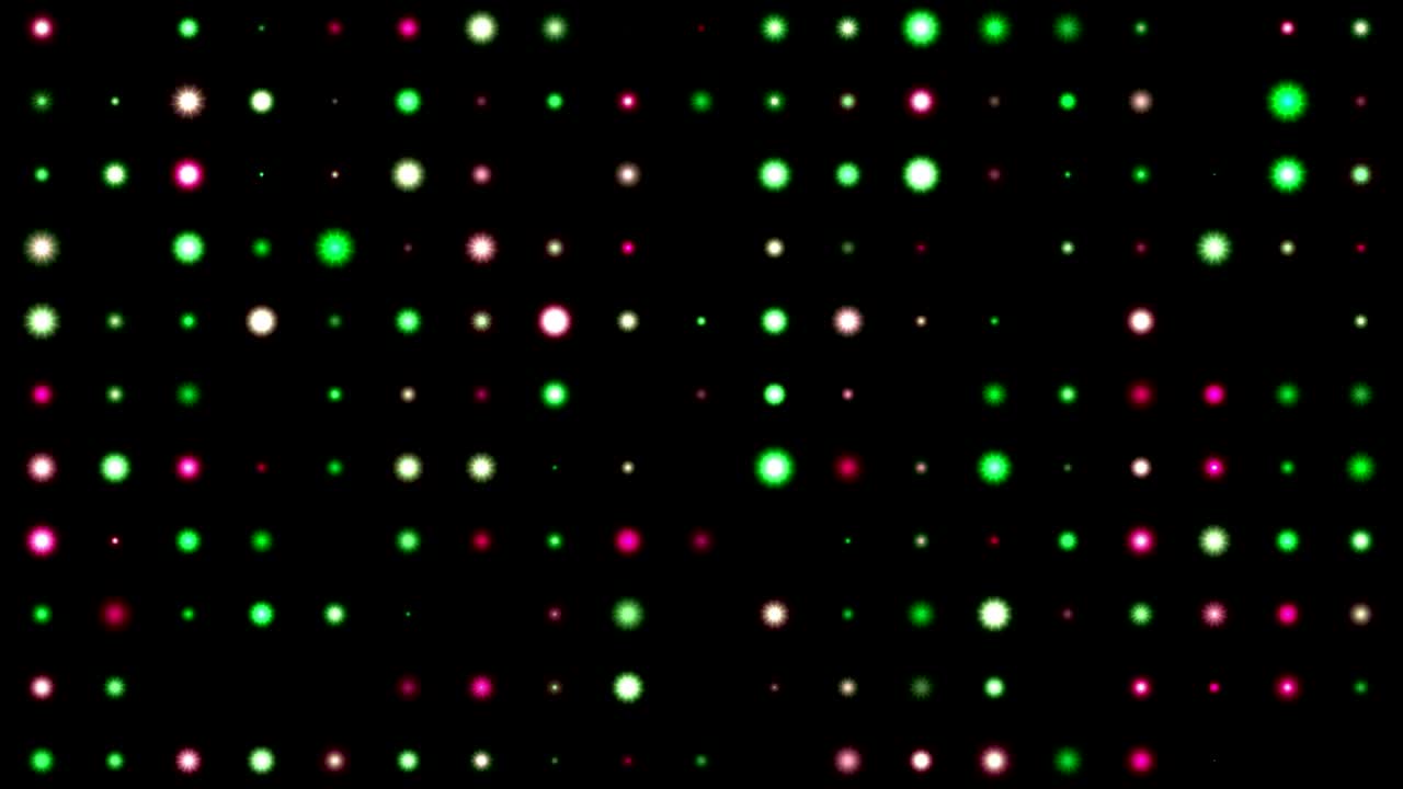 Colorful Back Lights Video Background