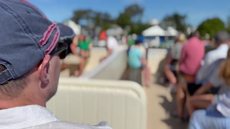 Closeup-of-male-passenger-sitting-and-observing-people-on-a-boat-or-ferry