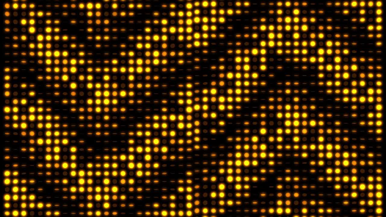 Gold Dot Pattern Background