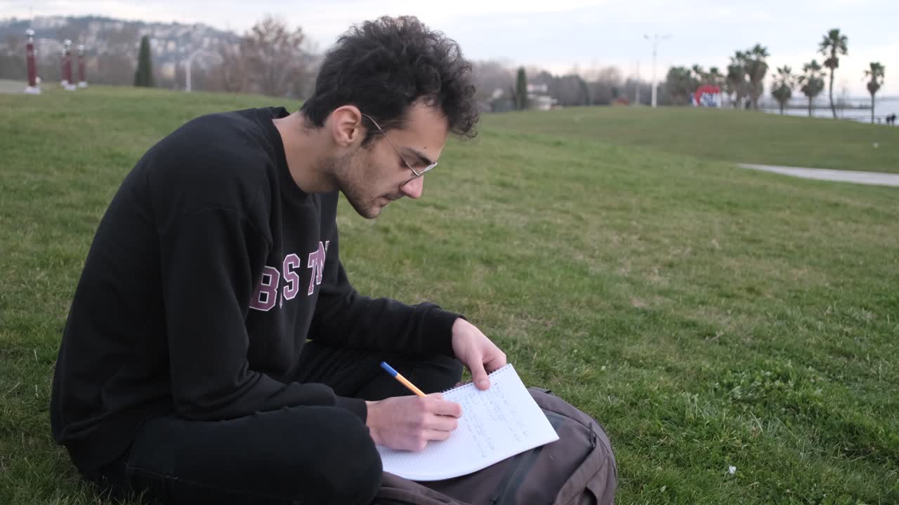 Teenager Poetry In Outside