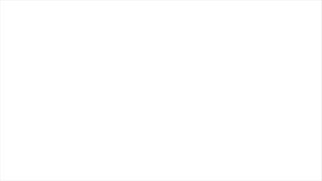 icono de línea de micrófono animación gráfica de movimiento con canal alfa