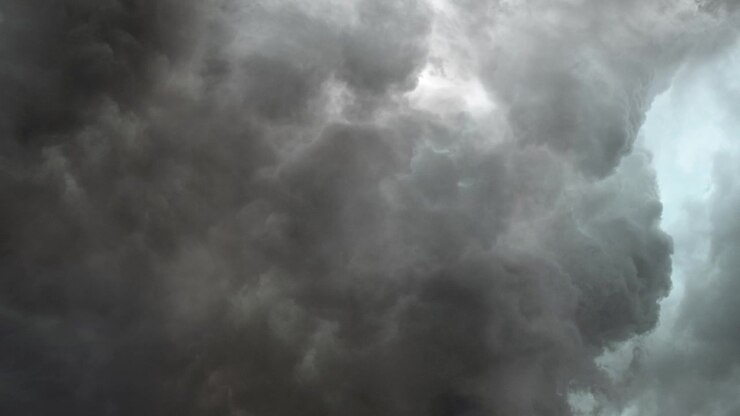 Dancing Lightning, thunderstorms in the Night Sky