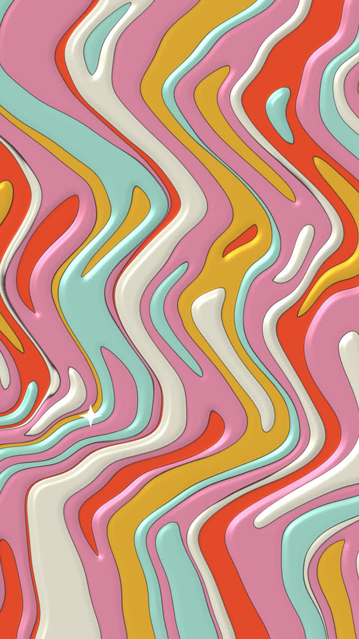 una animación de una miniatura de youtube psicodélica dibujada a mano