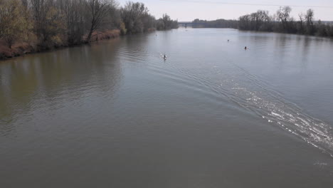 wit the kayak down the river