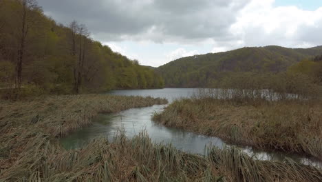 The-forests-and-lakes-of-the-Plitvice-National-Park-in-Croatia