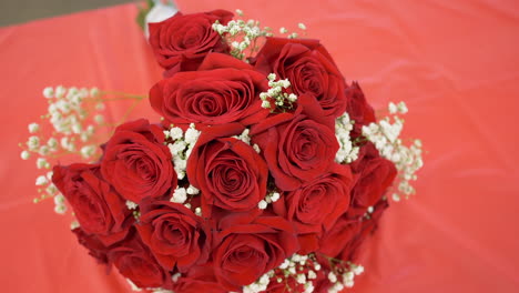 red rose flower arrangement