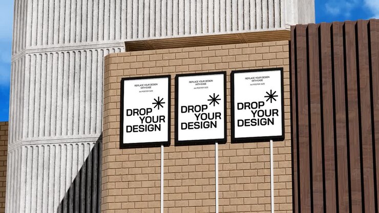 Billboard Screen Mockup