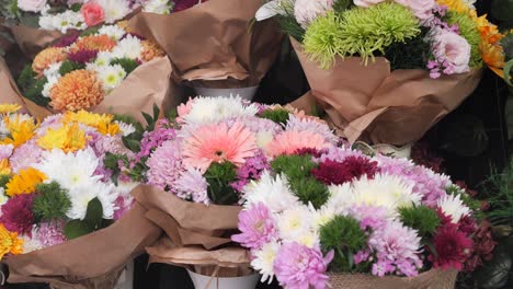 colorful flower bouquets