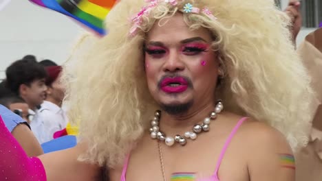 celebración del desfile del orgullo