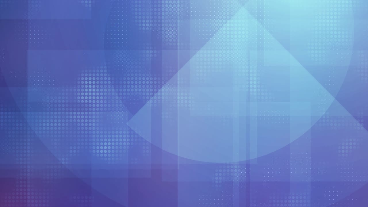 Loopable Abstract Blue Purple Grid with Slow Motion Geometric Overlays - Background Animation with Soft Light Effects