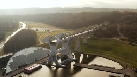 Drone-rotation-around-the-Falkirk-Wheel